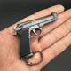 Брелок Антистресс пистолет Pietro BERETTA M92 серый - изображение 3