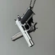 Сувенирный Пистолет COLT 1911 CLASSIC серебряный, разборный брелок из металла 1:3 фиджет - изображение 3