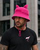 Панама Basic трансформер з вушками Pink 58 - зображення 3