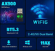 Адаптер Wi-Fi 6 двохдіапазонний Bluetooth 5.3 600 + 286 Мб/с сигнал 2в1 AX900 Mbps бездротовий міні вай фай ресивер USB3.0 для ПК ноутбука комп’ютера wifi 5G 2.4/5 ГГц plug and play блютуз висока швидкість - зображення 3