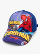 Детская кепка Человек-Паук Spider-Man синяя – бейсболка Marvel для мальчика 48-50 см на липучке - изображение 1