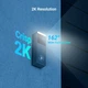 Камера дверного дзвінка EZVIZ HP3 Pro 2K із сонячною батареєю - зображення 8