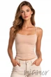 Майка бесшовная Julimex Soft&Smooth Cami Top L Темно-Бежевый - изображение 3