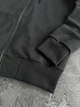 Кофта чоловіча Nike без фліса з капюшоном на блискавці сірий 6XL - зображення 6