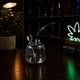Мини-кальян Бонг Zhenxing Yandou Amrita HL2761 Silver с водяным фильтром - изображение 2
