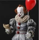 Коллекционная фигурка Пеннивайз / Pennywise IT (It Movie, Stephen King) Horror Action Figure 18 см с аксессуарами и сменными головами - изображение 7