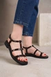 Босоніжки жіночі Fashion лакові коричневі 351133_41 (25.5 см) - зображення 1