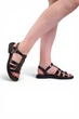 Босоніжки жіночі Fashion лакові коричневі 351120_41 (25.5 см) - зображення 7