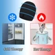 Гелева маска-шапка ThermaxCap — прохолодний релакс для голови та очей | чорна - изображение 2