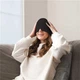 Гелева маска-шапка ThermaxCap — прохолодний релакс для голови та очей | чорна - изображение 6