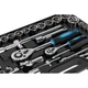 Zestaw kluczy nasadowych Mega 94 elementy 1/4" 1/2" (58094) (5903755580948) - obraz 10