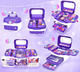 Набор детской косметики и украшений UNICORN 72 in 1 Purple Real Washable Cosmetic - изображение 3