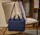 Сумка для ноутбука Trust Bologna Eco 14" Blue (TR26208) - зображення 11