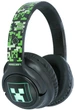 Słuchawki OTL Technologies Minecraft Creeper LED Light Up Black/Green (5055371629089) - obraz 1
