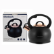 Чайник Ofenbach NB-100312 2.0 л из нержавеющей стали чёрный с ручкой Soft Touch для индукции и газа - изображение 8