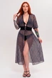 Пляжна туніка-накидка TOTALFIT PR3-T152 3XL-4XL - изображение 1