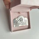Серебряная автомобильная иконка водителя, ладанка в машину Святые, 925 проба (1035) - изображение 3