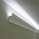 Плинтус потолочный Grand decor KH906 под LED ленту 52*24 мм 2 м - изображение 4