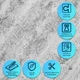 Самоклеящаяся панель Sticker Wall WB-3003 600*600*2,5 мм темный гранит - изображение 5