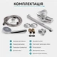 Смеситель для ванны с поворотным изливом и душем Anny 005C2 Chrome Lidz - изображение 3