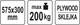 Візок платформа YATO 575 x 300 мм на 4 колесах 200 кг YT-37421 - зображення 4