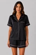 Атласний короткий піжамний комплект BOBRAND - 3XL - зображення 6