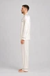 Чоловіча шовкова піжама BOBRAND “Melted milk”сорочка і штани - 2XL - изображение 5