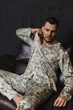 Чоловіча шовкова піжама BOBRAND з принтом «Долари» - 3XL - изображение 7