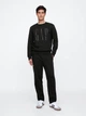 Спортивные штаны на флисе утепленные мужские GAP 193346180 L Черные (1159836457) - изображение 3