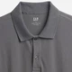 Поло длинное мужское GAP 759939953 M Серое (1159859822) - изображение 5