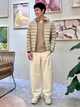 Куртка демисезонная мужская Uniqlo Pufftech 700603669 L Бежевая (1159860465) - изображение 18