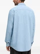 Рубашка хлопковая мужская Armani Exchange 79267372 XL Голубая (1159863581) - изображение 2
