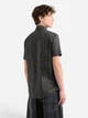 Сорочка бавовняна чоловіча Armani Exchange 400038566 2XL Чорна/Сіра (1159863771) - зображення 2