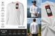 Спортивний сонцезахисний, потовідводний лонгслів/кофта HI-TEC UPF 30 SUN SHIRT L - изображение 4