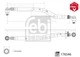 Поздовжня рульова тяга Febi Bilstein 176546 - изображение 2