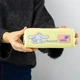 Пенал Kite Cinnamoroll "Сінаморол" 19х7х4 см 1 відділення прямокутний на блискавці жовтий з рожевим (CR26-642) - зображення 6