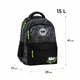 Рюкзак GoPack Education Wow Skate "Скейт" 41х29х17 см серый с черным (GO26-182M-7) - изображение 3