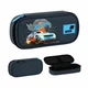 Пенал Kite Hot Wheels "Машинки Хотвілс" 21х8.5х4.5 см 1 відділення + органайзер прямокутний на блискавці синій (HW26-662) - зображення 2