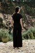Довгий комбінезон з льону Zara 8570/389 - L - изображение 4