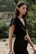 Довгий комбінезон з льону Zara 8570/389 - L - изображение 6