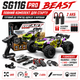 Радіокерована машинка ZLL SG116 PRO 4WD 1:16, RC машина дрифт до 50 км/год, 2 АКБ, повний привід, швидкісна машинка на пульті для асфальту і дрифту - зображення 10