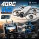 Дрон 4DRC V53 4K FPV с дисплей-пультом, квадрокоптер для детей и взрослых, подарок, обучение - изображение 9