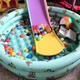 Надувной бассейн для детей 130х90х45 см с принтом, прямоугольный, ПВХ - изображение 5
