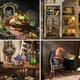 DIY конструктор румбокс Чарівний будинок Magic House з підсвіткою | мініатюрний будиночок у стилі Гаррі Поттера - зображення 3