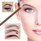 Косметический водостойкий карандаш для бровей и глаз Heng Ge Cosmetic Art, оттенок 01 Black, с Точилкой - изображение 4