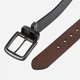 Ремень двусторонний мужской из натуральной кожи Levi`s 722271526 34 (112 см) Черный/Коричневый (1159864163) - изображение 3