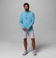 Мужское худи на флисе Columbia с логотипом 1159863911 (Голубой XL) - изображение 4