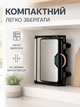 Притискний електрогриль 850 W з антипригарними пластинами, LED-індикатором і двостороннім нагрівом чорний (49676055) - зображення 5