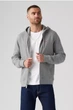 Мужское худи на флисе Levi's 46(S) Серый (129990) - изображение 1