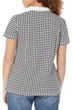 Жіноче поло з бавовни Tommy Hilfiger 44(M) Чорно-білий принт (147942) - зображення 3